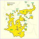De enclaves van Baarle.