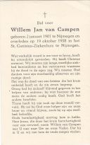 Willem Jan van Campen \ I415293