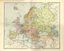 Pieter Roelf Bos, Europa in de Bos-atlas van 1912.