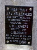 Jan Peter Victor Kellenaers, wv L. de Lauwere, ev C. Bloemen