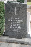 Grafsteen in Tilburg ouders C.J.Broers